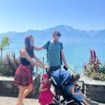 Laura Londoño Instagram - Suiza sin prisa 🏔️ 🚲 Un mes de viaje interior, con días soleados, nublados y lluviosos, al final dejaron el terreno fértil para seguir cosechando. Me vi obligada a soltar el teléfono, pues se dañó y no tenía dónde arreglarlo. Hoy después de 3 semanas que lo vuelvo a tener lo miro con recelo y gratitud pues me sirve mientras me encadena, sin horarios de trabajo, sin división entre mi mano y el aparato, con la hora al frente pero sin tiempo para leer, para pensar y contemplar, para mi, siempre teniendo algo que hacer en él. Y las redes? Bueno, esa ya es otra historia. Las redes… Ufff Todos vámonos de vacaciones de las redes. Montreux, Switzerland