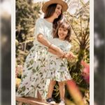 Laura Londoño Instagram - Mucho amor y mucho estilo en estas fotos! 💜 Conozcan esta colección tan espectacular para mamá e hija 🥰 Se van a enamorar. @leonisa @negocioleonisa Gracias por capturar estos momentos #madreehija #allegrateamoconlocura A quién más le gusta vestirse igual con la hija??? Colombia