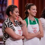 Laura Londoño Instagram - Toñi, Blanca y Laura, la representación femenina en este juego. Nada mal, ah? @blancaromeroe @tmoreno73 Y lo que se viene esta noche en el capítulo 9 de @masterchef_es son puras emociones con nuestros amigos sorpresa Un hombre alado extraña la tierra 🎵 Con una de mis canciones favoritas Nos vemos hoy? A las 22:30 por @rtve