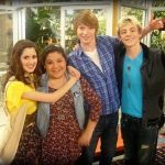 Laura Marano Instagram - Okay this post is unbelievably late, but that’s because I really wanted to take the time to write the longest paragraph of all time about it (so get ready!!). A few days ago, it was the tenth year anniversary of when Austin and Ally’s first episode came out. My life changed forever because of this show for a few reasons, but mostly because I got to meet and work with some of my favorite people ever. We truly had one of the greatest groups of people working on this show, from our amazing crew to our hilarious writers to our insanely talented guest stars. Everyone was so good at their jobs, but most importantly, they were just really good people. I have a never ending list of wonderful memories from working on this show (one of my favorites is included here, when we won a KCA, and they spelled “Ally” like “Alley” on the screen, so we went to a bowling alley after to celebrate 😭). We did a fairly last minute Twitter Spaces to celebrate, and seeing how many people still love this show was honestly so special and meant so much. There is truly no way we could do it without you, and I love you all a ridiculouuuus amount ❤️ Ross, Raini, and Calum, I love you so, so much, and I am forever grateful that you are in my life!!! Okay, long post done!!! Have a great Sunday!!!