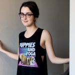 Laura Marano Instagram – Puppies and yoga