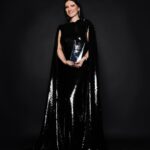 Laura Pausini Instagram - An unforgettable night! 🖤 Thank you @latingrammys and Manuel Abud. #LatinGRAMMY Credits: @papowaisman