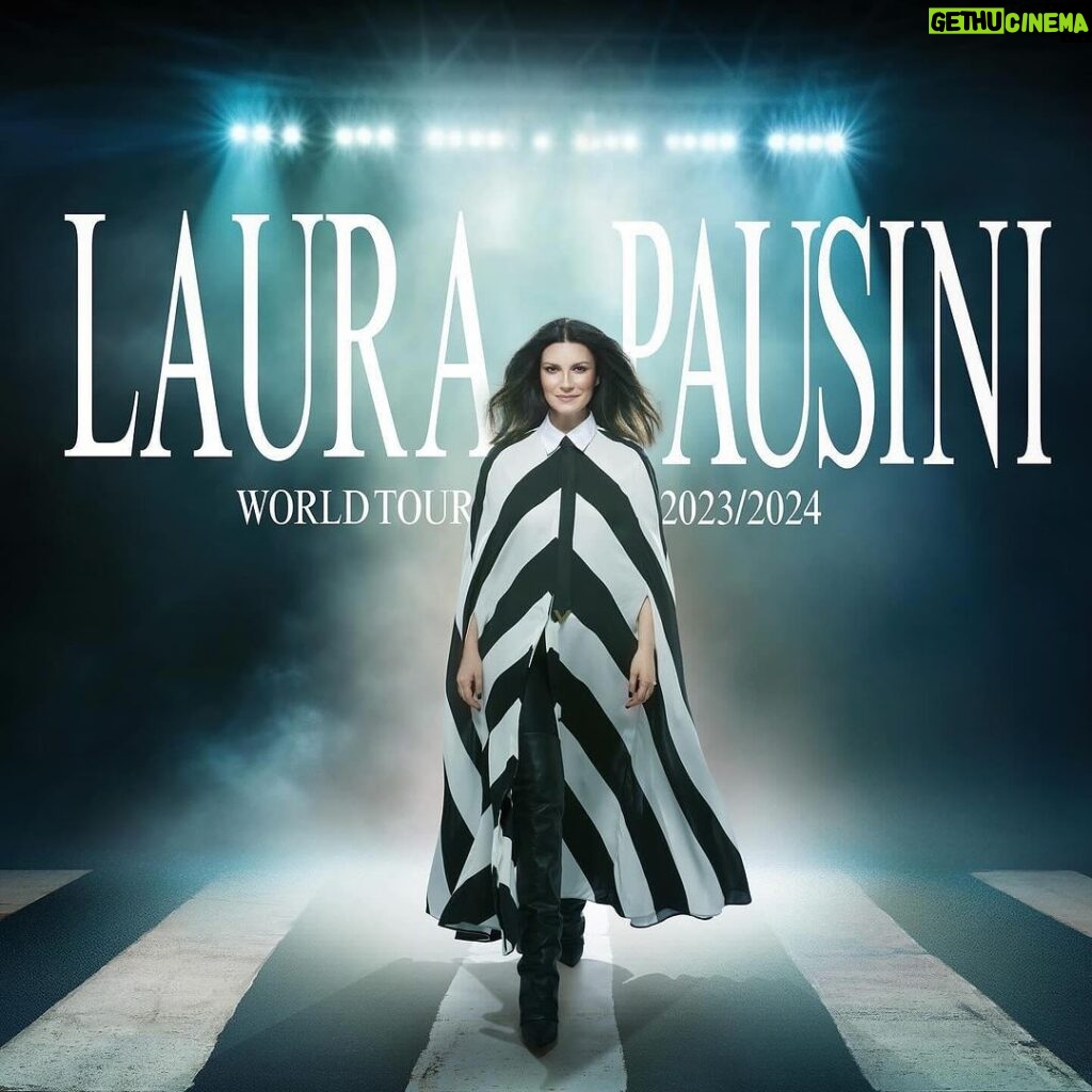 Laura Pausini Instagram - Slide to find your city! #laura30worldtour