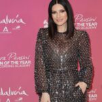 Laura Pausini Instagram - TONIGHT IS THE NIGHT! ✨ Person of the Year. 🩷 @latingrammys #LatinGRAMMY #PersonoftheYear #PersonoftheYearRedcarpet Total look: @giorgioarmani Styling: @susanna_ausoni MUAH: @rebecatfigueroa Pics: @iamjohnparra for #GettyImages