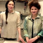 Laura Prepon Instagram - This week, I’m back with @pastryschiff to show you the conclusion of the malted dark & milk chocolate torte recipe from her book, & the dessert menu at @gage.and.tollner! Yum! #GetYourPrepOn #PrepOn