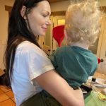 Laura Prepon Instagram - CA sunshine is giving this kid a growth spurt! 💓 And maybe time for his first haircut soon. 😆