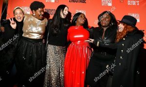 Laura Prepon Instagram - Mama’s night out! Congrats @uzoaduba on opening night for #Clydes at @2stnyc!! Such incredible performances! Loved being with all my girls @sheisdash @nlyonne @daniebb3 @amberrosetamblyn @acmoore9 ❤️💫 ❤️