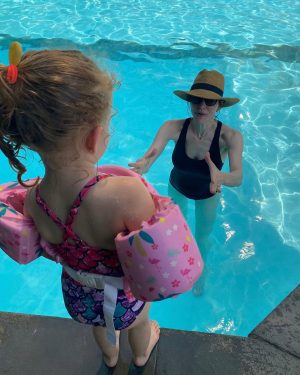 Laura Prepon Instagram - Jumping into Friday like… 💦 #tbt #vacationthrowback