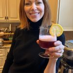 Laura Prepon Instagram - #GetYourPrepOn for the season with one of my favorite new winter cocktails — a cranberry bourbon sour… cheers! #PrepOn
