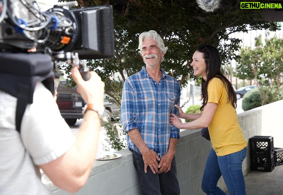 Laura Prepon Instagram - #throwback to working opposite the amazing Sam Elliott. ❤️#sagaftrastrong #tbt