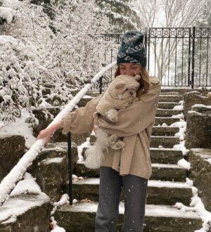 Lauren Orlando Instagram - snow day 🌨