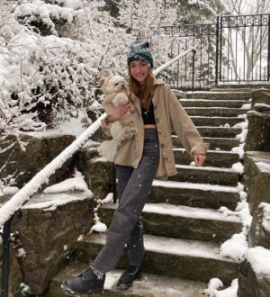 Lauren Orlando Instagram - snow day 🌨