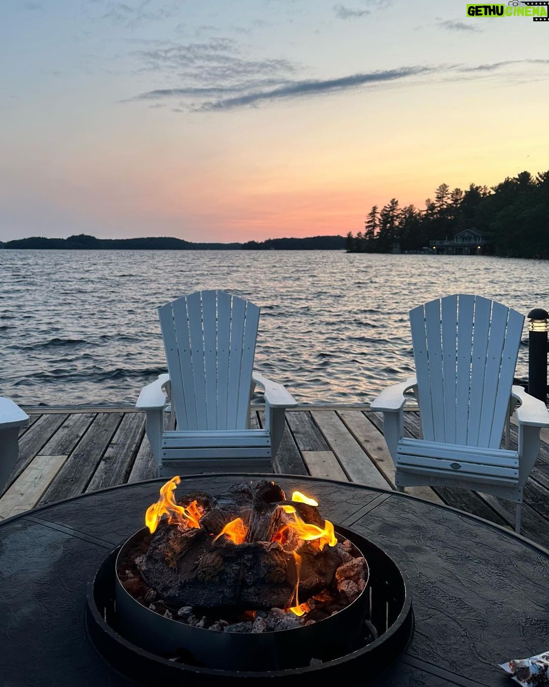 Lauren Orlando Instagram - big s’mores girl Muskoka