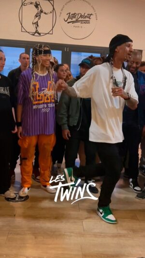 Laurent Bourgeois Instagram - @lestwinson Workshop vibes…@jdschool #parisfrance #hiphop #dance #workshop #music #lestwins #lestwinsclique