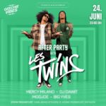 Laurent Bourgeois Instagram - FRANKFURT…GET READY!! 23.06.23| DANCE WORKSHOP at @lacalidaddancecenter 7pm 🎟️link in Bio for Tix <<<<<< SWIPE LEFT<<<<<<< 24.06.23 |OFFICIAL LES TWINS AFTERPARTY at @zoomclubfrankfurt 🎟️ Link in Bio #lestwins #workshoptour #hiphop #danceworkshop #afterparty #dance #music #party #tourlife #renaissance