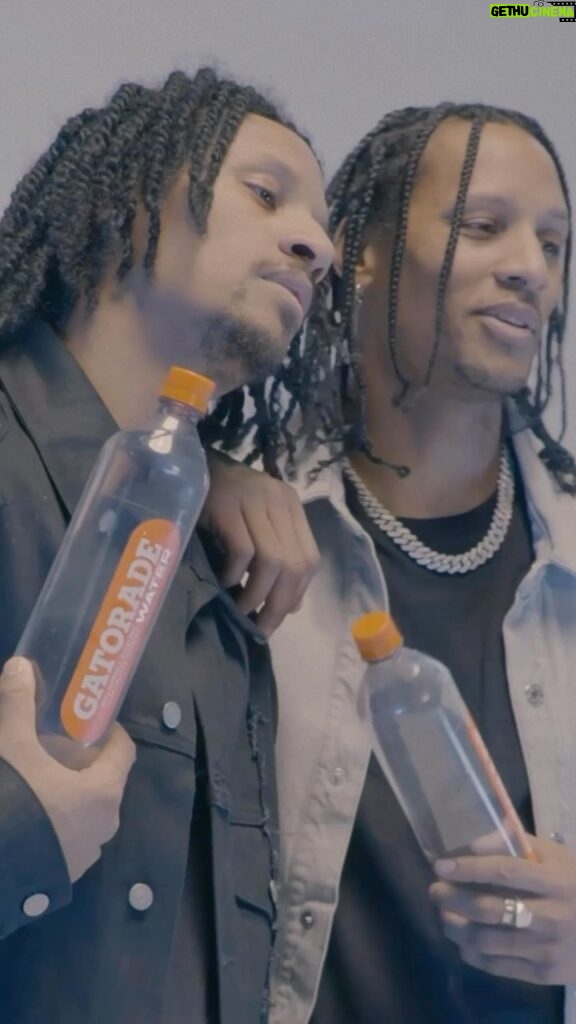 Laurent Bourgeois Instagram - Gatorade Water x Les Twins. Out now 💧⚡️