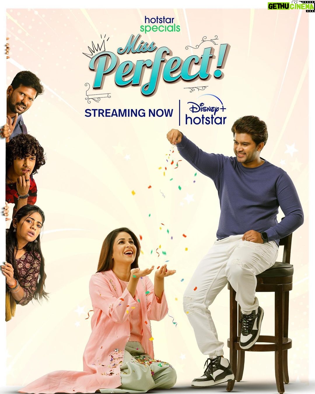 Lavanya Tripathi Instagram - Adventure meets love in perfect harmony! Miss Perfect and her crew are here to sweep you off your feet! ππ #MissPerfectonHotstar Streaming Now only on #DisneyPlusHotstar Watch Now - https://bit.ly/491eYxc #HotstarSpecials @itsmelavanya @abijeet11 @abhignya9 @vishvakkhanderao @anchor_jhansi @harshamrutham @maheshvitta @roshandj5 #RavitejaGirijala @theprawncis @shruti.ramachandran @adityajavvadidop @annapurnastudios @supriyayarlagadda_original @prashanthrvihari @adhipiyer @anandreddykarnati @a_restless.soul @poojitatadikonda #ChandrikaGorrepati @archanaaakhilrao