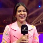 Lavanya Tripathi Instagram - ఈరోజు మన @telugu_titans టీంని సపోర్ట్ చెయ్యడానికి వచ్చేసారు Miss Perfect @itsmelavanya 😃 మరి మన టీం గురించి ఏమన్నారో చూసేద్దామా.!! చూడండి 👀 PKL | #RivalryWeek #TTvCHE లైవ్ మీ #StarSportsTelugu & Disney + Hotstar లో #PKLonStarSports #ProKabaddiLeague #ProKabaddi