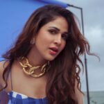 Lavanya Tripathi Instagram - Above the clouds, beyond the blues. 🌤️ . . . Styled by @rashmitathapa Wearing @aaprolabel X @gateway.pr Accessories @houseofqc Makeup and hair @hairandmakeupbyrahul Shot by @puchi.photography