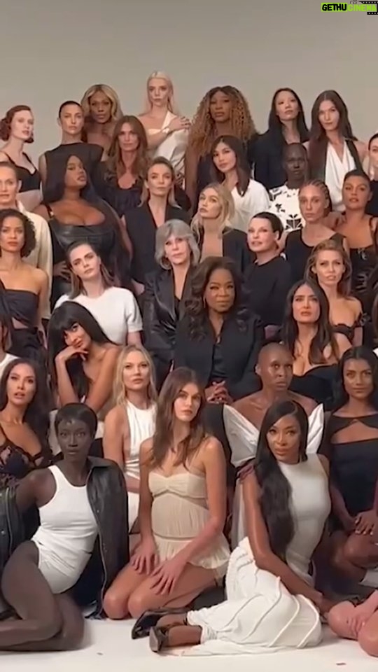 Laverne Cox Instagram - Yes we were all together in one room for this historic shoot for @edward_enninful's finale issue of @britishvogue shot by the iconic @stevenmeiselofficial. Edward you are everything! Thank you to all these women for all your work, for inspiring me and so many.