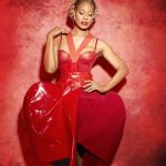Laverne Cox Instagram - I had so much fun yesterday hosting #liveFromE for the 2024 #Grammys. The artists I got to chat with were fun, thoughtful, iconic, just everything! My entire @eentertainment and @denofthievestv family, the support you provide and your professionalism and preparedness are unmatched. Thank you! And my co-hosts @heatherkmcmahan @zannarassi @keltie. You rock! .... Now this look Dress from my personal archive @commedesgarcons ss 2015. Blood and Roses collection Belt: vintage @dior Snake earring, snake ring, ear cuff: @steferejewelry Cuff and other rings: @ulosangeles ... Hair @@deetrannybear Makeup: @theladydeja Styled by @christinajpacelli ... Photos @sequoiaemmanuelle Assisted by @mariaqphotography ... #Grammys #commedesgarcons #TransIsBeautiful