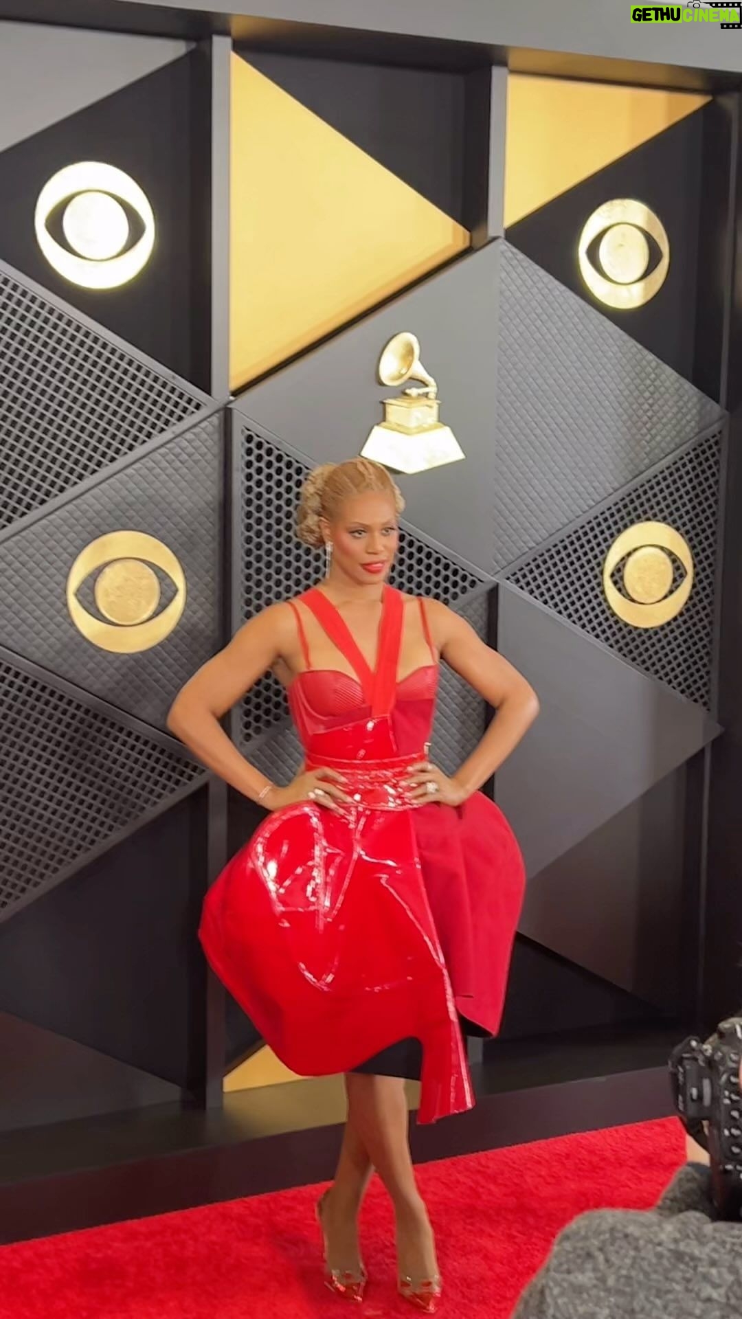 Laverne Cox Instagram - One word for @lavernecox : I c o n i c 💥 #GRAMMYs