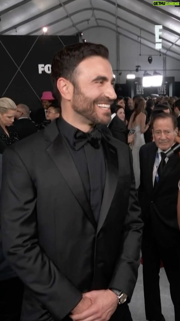 Laverne Cox Instagram - Funny and athletic...get you a man that can do both @mrbrettgoldstein 🥰 #Emmys #LiveFromE