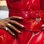 Laverne Cox Instagram - Category is: red! To gear up for E! red carpet hosting duties at the 2024 #Grammys, #LaverneCox wore a head-turning vintage @commedesgarcons look plucked directly from her legendary fashion archive. “Is my archive now legendary?” Cox jokes. “Yes, I own this dress. I’m deeply humbled to be able to enjoy this dress as a work of art whenever I want. Whenever I wear Comme, I feel like I’m wearing living, breathing art. The drama of this silhouette is a fashion fantasy come to life for me.” At the link in bio, InStyle Deputy Editor @_jonathanborge steps into Cox’s fashion fantasy with details on how her captivating look—hair, makeup, and nails included—came together. Stylist: @christinajpacelli Makeup Artist: @theladydeja Hairstylist: @deetrannybear Nail Artist: @eriishizu (📸: 1 & 6: @sequoiaemmanuelle. 2-5: @saulopez)