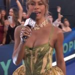 Laverne Cox Instagram - Monday we are back. We are #LiveFromE for the 75th Prime time #Emmys. You better get ready gurl. We are coming in Haute! Ooh I just made that up. #ComingInHaute. Ok I thought I made it up but using the hash tag, I see it's been said before. But girl we are still Coming in haute. Monday!! ... #RedCarpet #HauteCouture #TransIsBeautiful