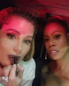 Laverne Cox Instagram - Last night's premiere of @beyonce's magnum opus #Renaissance Film was so iconic. And it felt like a family reunion afterwards. We got our phones back after the screening and this is some of what was captured. I could write an essay here but I'll like the video and images speak for themselves ... #TransIsBeautiful