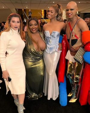 Laverne Cox Instagram - Last night's premiere of @beyonce's magnum opus #Renaissance Film was so iconic. And it felt like a family reunion afterwards.  We got our phones back after the screening and this is some of what was captured.  I could write an essay here but I'll like the video and images speak for themselves
...
#TransIsBeautiful
