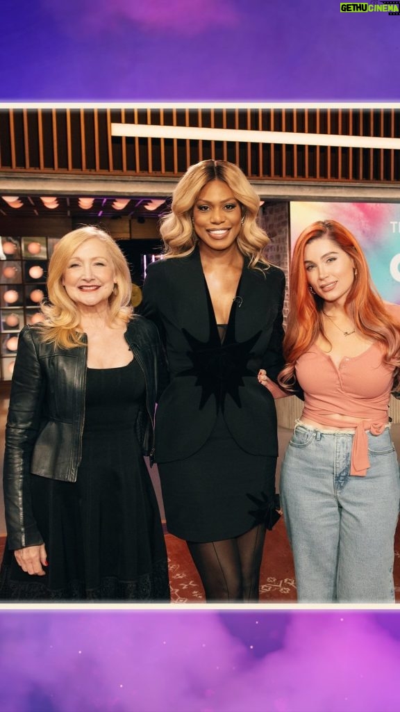 Laverne Cox Instagram - “It’s for the trans women...who have been waiting so long for their stories to be told” 🏳️‍⚧️ Tune in today for more with Trace Lysette and Patricia Clarkson, stars of the trailblazing film “Monica,” alongside Laverne Cox.