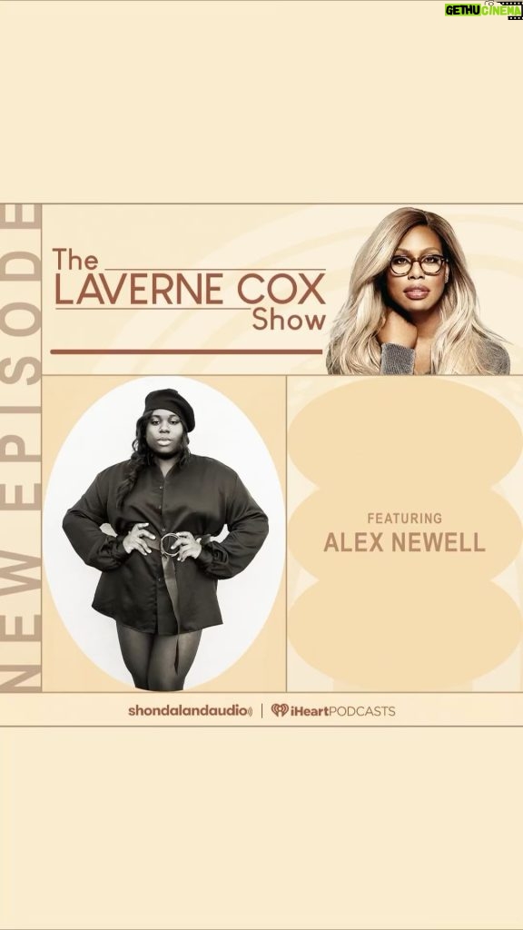 Laverne Cox Instagram - Chatting with the talented @thealexnewell this week on #TheLaverneCoxShow this week. We celebrate their Tony achievement, incredible vocal artistry, and upcoming endeavors. Check it out now on @iheartradio!