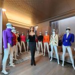 Laverne Cox Instagram - Surrounded by @manfredthierrymugler blazers wearing a #ThierryMugler dress from my personal collection. My happy place. #AMomentOfMugler #ThierryMuglerArchives #ThierryMuglerVintage #Muglerette #Muglerized #TransIsBeautiful