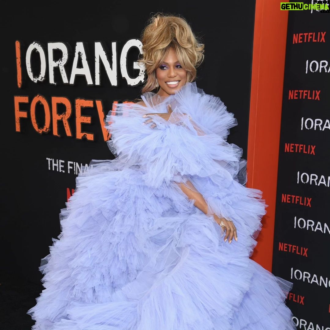 Laverne Cox Instagram - Last week attending @csiriano's 15th anniversary runway show I was reminded of how many wonderful fashion and career moments I've had in his clothes. Thank you Christian and congratulations again. #NYFW #siriano #TransIsBeautiful