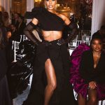 Laverne Cox Instagram - What a night celebrating @csiriano's 15th anniversary. Thank you Christian and congratulations! I can even write about the moment from the night that had me shooketh in the best way to my core, to my root Chakra, my toes and back up again. I'm still processing. There are not words. Thank you Christian for that moment. Damn God is good!!! Photos courtesy of @gettyimages ... #nyfw #TransIsBeautiful
