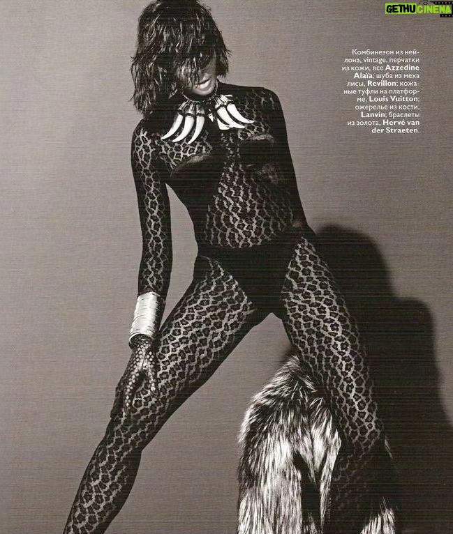 Laverne Cox Instagram - My new song "Gretchen: A TripHopera Part Ii" is now streaming on Spotify. ... After party Alaia. My look for the @netflix #SAGawards after party .... This F/W 1991 @maisonalaia catsuit has been on my vintage wishlist for years. It's just one of those iconic pieces of fashion history that I'm forever obsessed with. .... I paired it with my vintage @jgalliano for @dior s/s 1999 choker that I wore earlier in the evening ... Makeup @theladydeja Hair @kiyahwright1 Photos @sequoiaemmanuelle ... #TransIsBeautiful