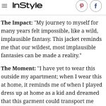 Laverne Cox Instagram - Thank you @instylemagazine #AMomentOfMugler Optisaurus Jacket archival @manfredthierrymugler S/S1989 Les Atlantes collection. Catsuit @muglerofficial x @h&m. This catsuit looks good with literally everything! Earrings Vintage @manfredthierrymugler All from my personal archive ... Hair @deetrannybear Makeup @theladydeja ... #ThierryMuglerVintage #ThierryMuglerArchives #ThierryMugler #Mugler #Muglerized #Muglerette #Muglerienne ... #TransIsBeautiful