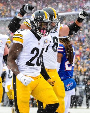 Le'Veon Bell Instagram - Throwback to when Lev went OFF against the Bills 🥶

📺: #PITvsBUF 1/14 at 1 PM ET on CBS