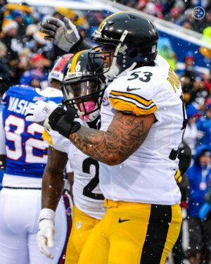 Le'Veon Bell Instagram - Throwback to when Lev went OFF against the Bills 🥶

📺: #PITvsBUF 1/14 at 1 PM ET on CBS