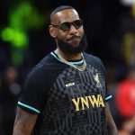 LeBron James Instagram - LBJ ahead of the Lakers game last night 😎