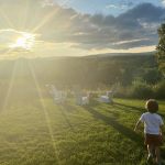 Lea Michele Instagram - Soaking up this beautiful day with my boys before I turn 37 tomorrow. What a year it’s been! ✨ So much to be grateful for. 🌅 💛