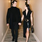 Lea Michele Instagram - Date night with my second husband.🖤