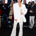 Lea Michele Instagram - @michaelkors #nyfw2023 🤍