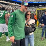 Lea Michele Instagram - Thank you for having us @nyjets we had so much fun! Especially my dad your biggest fan! 🏈