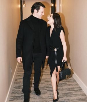 Lea Michele Instagram - Date night with my second husband.🖤