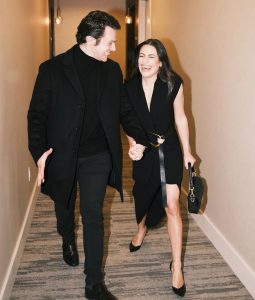Lea Michele Instagram - Date night with my second husband.🖤