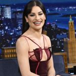 Lea Michele Instagram – @leamichele cherishes a letter from the original Funny Girl, @barbrastreisand! #FallonTonight The Tonight Show Starring Jimmy Fallon