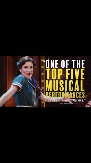 Lea Michele Instagram - Here she is gorgeous! Our @funnygirlbwy commercial!⭐️