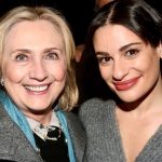 Lea Michele Instagram - What an honor having @hillaryclinton at @funnygirlbwy last night.🙌🏻 (📸 @bruglikas )